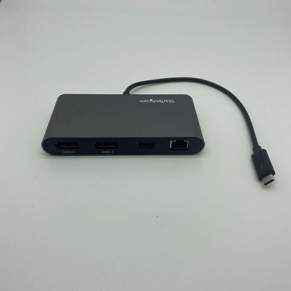 Startech Thunderbolt 3 Mini Dock - Portable Dual Monitor Docking Station with DP - Picture 1 of 5